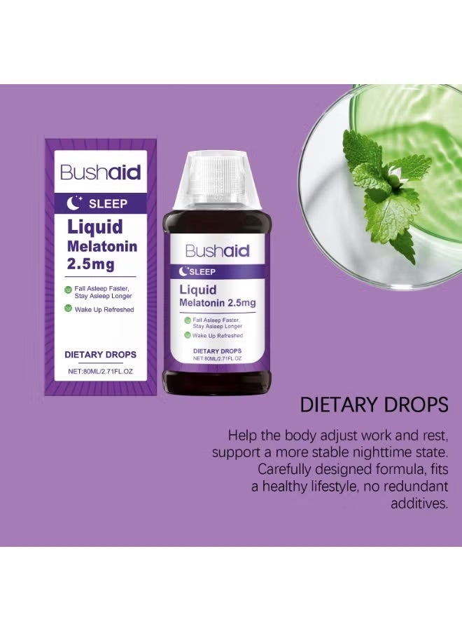 بوشيد Bushaid Botanical Sleep Body Drops | تدليك قبل النوم لتجربة تبريد ومهدئة | غني بالنعناع والأعشاب والمكونات المحفزة على النوم | يهدئ الجسم بأكمله ويسترخي ويعزز النوم المريح - Image 2